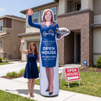 Viral Inflatable Realtor - Custom Branded Figure